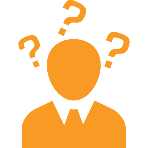 Icon of a person with question marks linking to the changed your mind section.