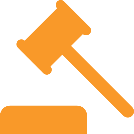 Icon of a gavel linking to the Consumer and Legal section
